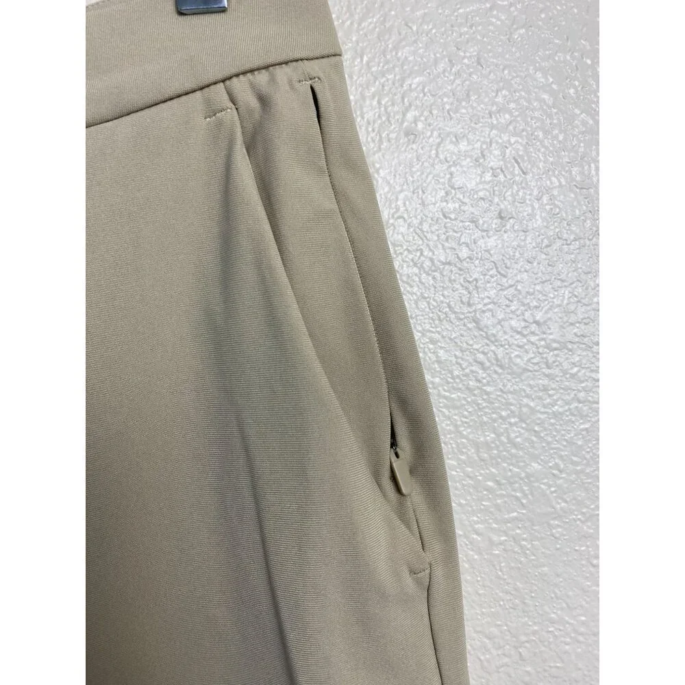 Lululemon ABC Classic Fit Trouser Pants Men size 34 Tan Brown Chino Performance